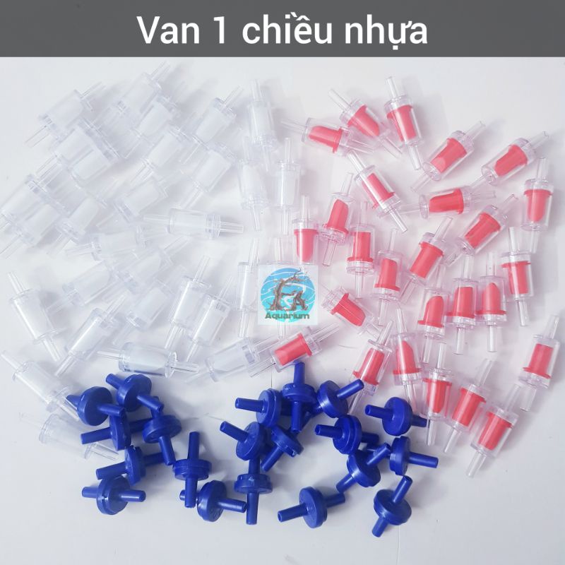 Van 1 chiều nhựa oxy, co2