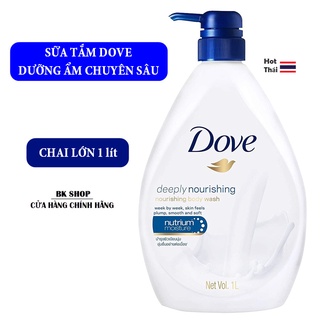 (Chai lớn- 1L) Sữa tắm Dove Thái Deeply nourishing