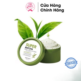 Mặt Nạ Đất Sét Trà Xanh Giúp Làm Sạch, Thu Nhỏ Lỗ Chân Lông Some By Mi Super Matcha Pore Clean Clay Mask 100g