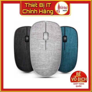 Chuột Quang Không Dây Rapoo 3510 Plus (Bọc vải) - Hàng chính hãng - Hàng Mới Năm 2021