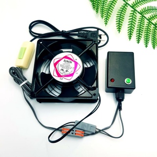 Bộ Quạt Điều Khiển Từ Xa Có Hẹn Giờ Bật Tắt 220V Ứng Dụng Tản Nhiệt, Hút Mùi Thú Cứng, Thông Gió Thoáng Khí