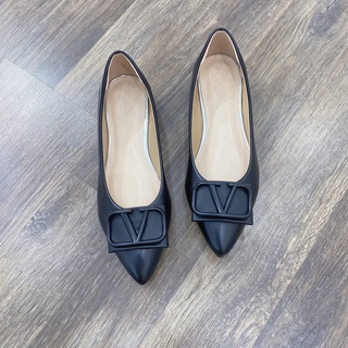 Giày Búp bê nữ búp bê mũi nhọn nữ tính có lót mút êm chân size 35 - size 40 mã BetVV