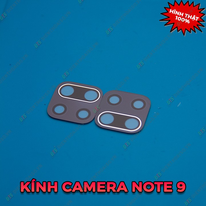 Mặt kính camera XM Redmi note 9 (sẵn keo dán)