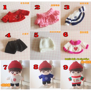 Phụ kiện Outfit Doll Kpop cho Doll 20cm
