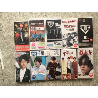 Hộp card / poscard BIGBANG TFBOYS INFINITE GD