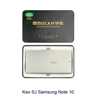 5 miếng Keo SJ SS Note 10 plus