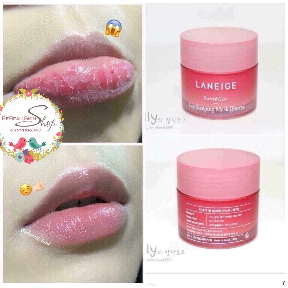 Mặt Nạ Ngủ Dưỡng Ẩm Môi Laneige Lip Sleeping Mask fullsz