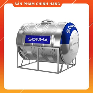 (FREESHP) BỒN NƯỚC INOX304 SƠN HÀ NGANG 3000-6000l, BẢO HÀNH 12 NĂM