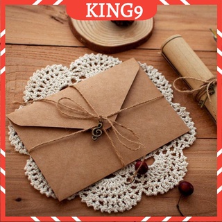 Set giấy viết thư diy phong cách retro kèm phụ kiện nhỏ xinh như ảnh KING9 (ảnh thật phần đánh giá)