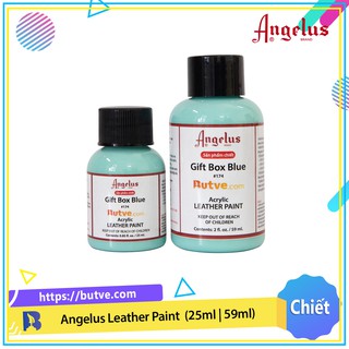 Màu acrylic vẽ da chuyên dụng Angelus Leather Paint - Gift Box Blue (25ml | 59ml)