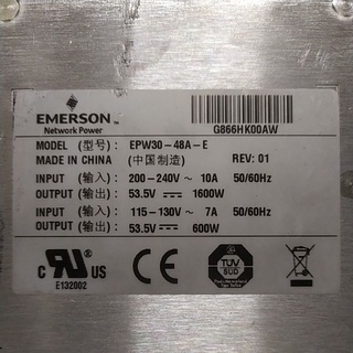 Nguồn viễn thông 48V 53.5V-30A 1600W max. Nguồn out 53.5V