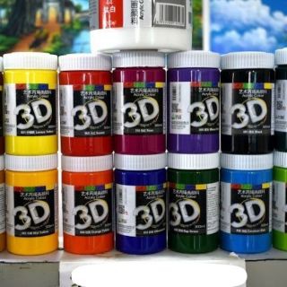 MÀU ACRYLIC 3D LỌ 300ML (Bảng màu 2)