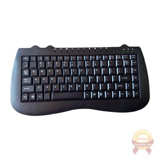 Bàn phím mini nhỏ gọn mỏng keyboard M1000 IBM dòng cao cấp của K-1000 full phím media Khung kim loại – BH 12 tháng