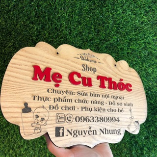 Bảng gỗ khắc tên theo yêu cầu