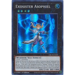 Thẻ bài Yugioh - TCG - Exosister Asophiel / GRCR-EN020'