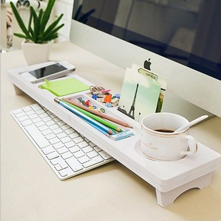 Kệ gỗ để bàn phím máy tính đa chức năng