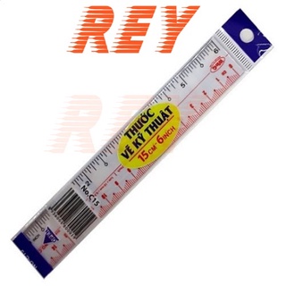 [Giao hỏa tốc] COMBO 10 cây thước dẻo trong suốt không gãy 15cm WinQ No.C15