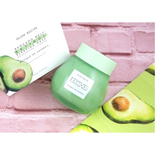 [Fullsize 70ml, sale 50%] MẶT NẠ TRÁI BƠ DƯỠNG ẨM CHỐNG LÃO HOÁ GLOW RECIPE AVOCADO MELT SLEEPING MASK