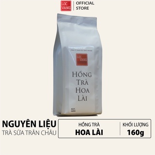 HỒNG TRÀ HOA LÀI Nguyên Liệu Làm Trà Sữa Trân Châu Đường Đen Tự Pha 160g