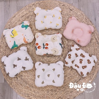 ♥️Gối đầu hình tai gấu 30x40cm chống lõm đầu cho bé