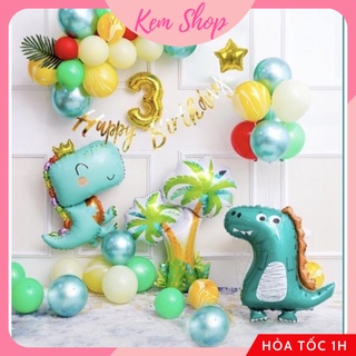 Bóng Hình Khủng Long Dinosaur Trang Trí Sinh Nhật Cho Bé Trai Bé Gái - K146
