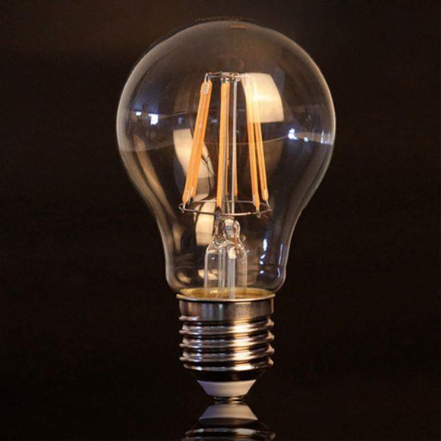 [COMBO 2 ] Bóng Đèn Led edison A60 E27, 4w Vàng Tiết Kiệm Điện
