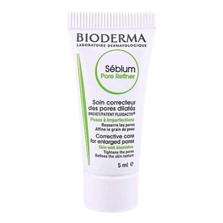 [Date 2024] Sample Bioderma Kem Dưỡng Ẩm Se Khít Lỗ Chân Lông Sebium Pore Refiner 5ml