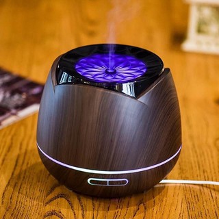 Máy Xông Tinh Dầu Hình Nắp Cánh Hoa  Cao Cấp