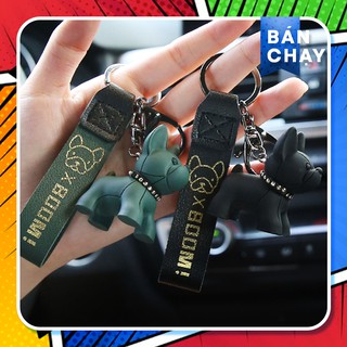 Bộ Móc Khóa Cún X-Boom Siêu Dễ Thương, Đáng Yêu + Kèm Bộ Chuông, Dây Cao Cấp