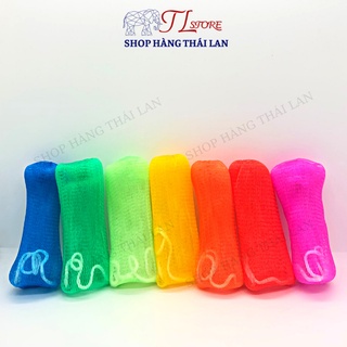 Túi Lưới Đựng Xà Phòng, Túi Lưới Tạo Bọt Tiện Lợi, Có Dây Rút Nhiều Màu loại 4 lớp dày dặn