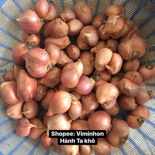 1Kg Hành ta khô (loại1- túi lưới- to mẩy)