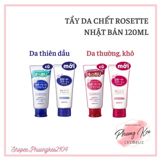 [Hàng có sẵn ] Tẩy da chết Rosette Nhật Bản 120g