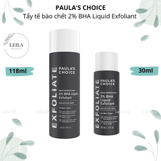 Tẩy tế bào chết Paula's Choice Skin Perfecting 2% BHA Liquid Exfoliant - BHA Paula choice