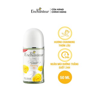 [HB Gift] Lăn khử mùi trắng da Enchanteur Charming 50ml