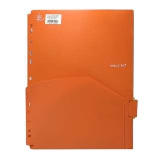 Bìa Túi Nhựa King-Star KS-173 - Màu Cam