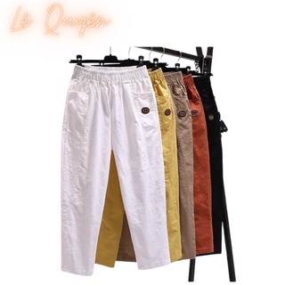 Quần baggy nữ , quần đũi dài lưng thun bigsize phù hợp mọi lứa tuổi mã 707