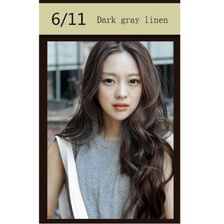 Thuốc Nhuộm Tóc Màu Xám Khói Tối Màu Dark Gray Linen