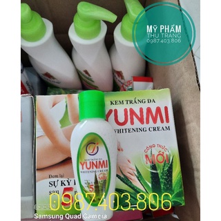 lố 12h kem tẩy trắng da Yunmi