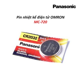 Pin CR2032 - Pin nhiệt kế điện tử OMRON MC-720