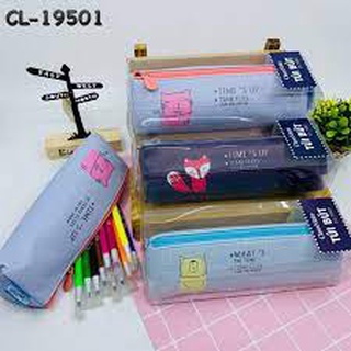 Túi ví đựng bút bằng da pu Class mate cao cấp