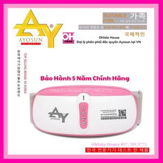 [𝐌𝐀̣𝐍𝐇 𝐌𝐄̃ 𝐒𝐎̂́ 𝟏] Nhào-Rung-Nóng Massage Bụng Đa Năng 𝗔𝗬𝗢𝗦𝗨𝗡 Hàn Quốc
