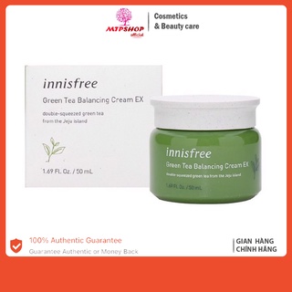 Kem Dưỡng Da Innisfree Green Tea Balancing Cream EX