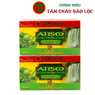 02 Atiso Túi Lọc Phổ Thông Hộp 40G - Chính hiệu TÂM CHÂU BẢO LỘC