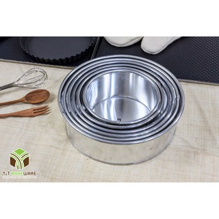 Khuôn bánh gato hình tròn đế liền gia công nhiều cỡ
