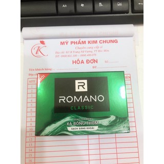 Cục xà phòng thơm Romano Classic 90g