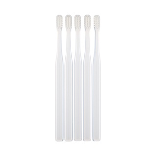 MUJI SET 5 BÀN CHẢI ĐÁNH RĂNG MÀU TRẮNG