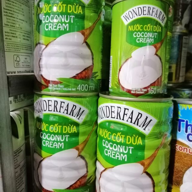 Nước Cốt dừa Wonderfarm
