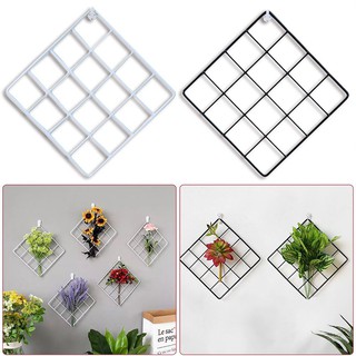 1 khung lưới sắt decor 35*35 cm treo ảnh nghệ thuât-trang trí quán cà phê tặng kèm 2 móc dán chịu lực