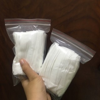 Túi 60 khăn vải rửa mặt chuyên dùng trong spa