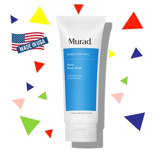 [Rẻ Nhất] Gel tắm kiểm soát mụn cơ thể &amp; Tẩy tế bào chết Murad Acne Body Wash 250ml